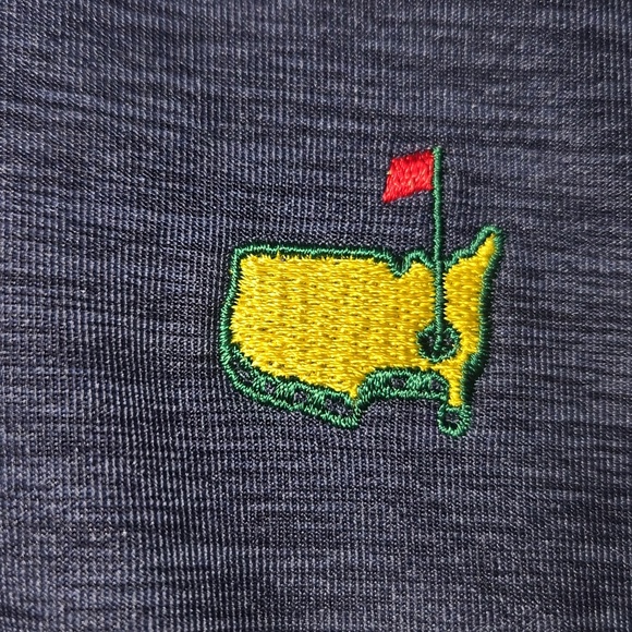 Magnolia Lane-Tech Masters Golf Polo Shirt Short Sleeve Heather Blue-Size 1X - Picture 7 of 17